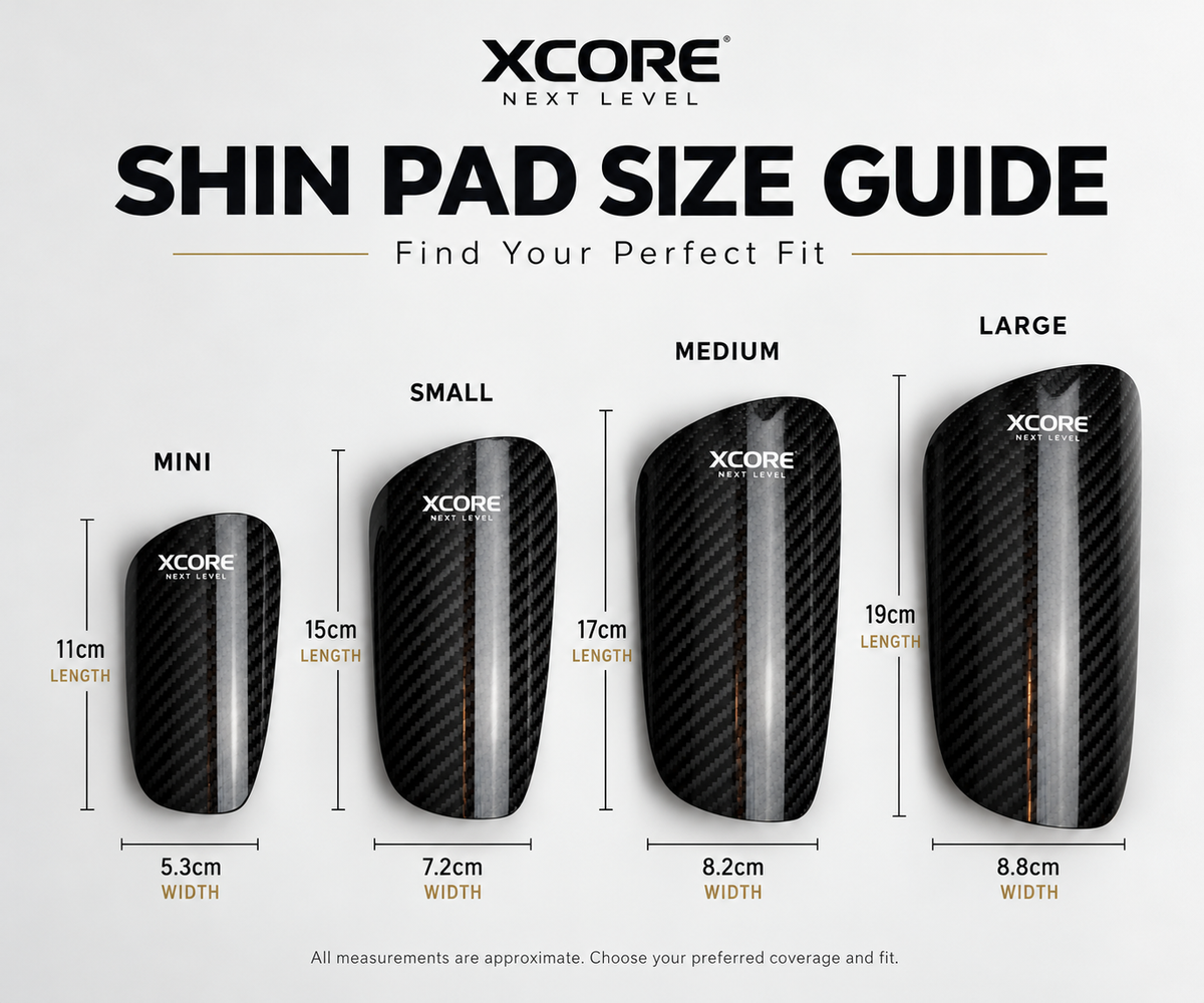 XCORE ORIGIN™ | Carbon Fibre Shin Pads